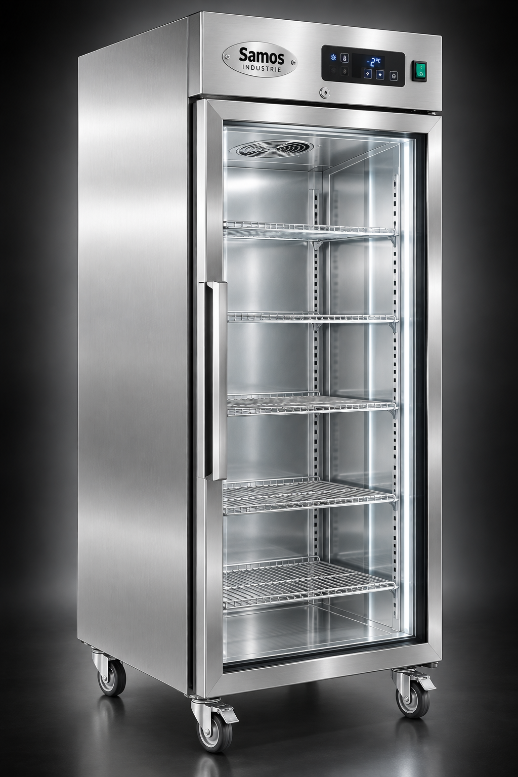 Armoire frigorifique 700 L avec porte vitrée