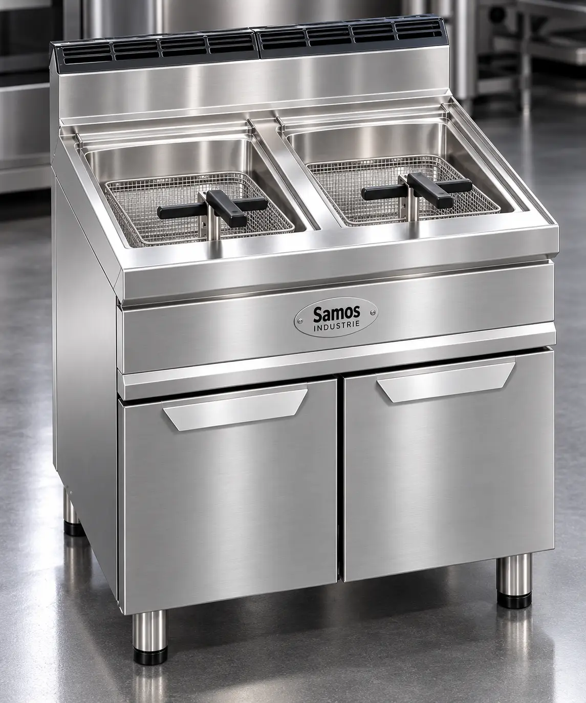 Friteuse Gaz 2 Bacs (2×25 L)