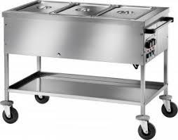 Chariot Bain-Marie 04 Bacs
