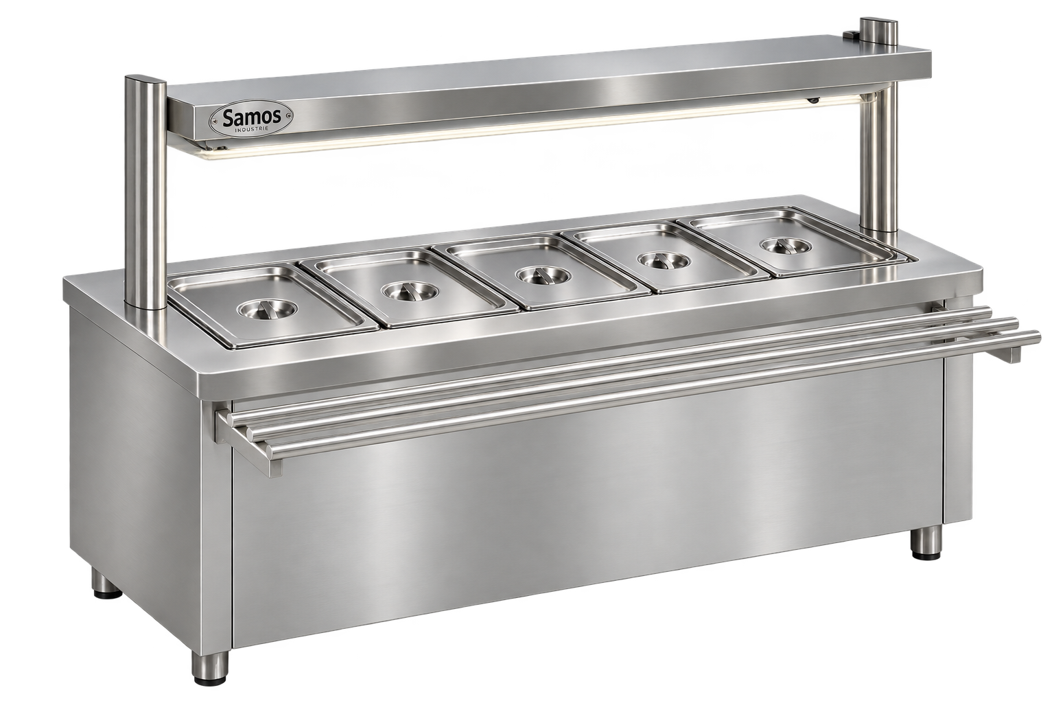 Élément Self-Service Bain-Marie 04 Bacs